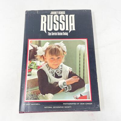 1977 â€œJOURNEY ACROSS RUSSIA: THE SOVIET UNION TODAYâ€ - NATIONAL GEOGRAPHIC SOCIETY - HARDBACK BOOK