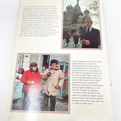 1977 â€œJOURNEY ACROSS RUSSIA: THE SOVIET UNION TODAYâ€ - NATIONAL GEOGRAPHIC SOCIETY - HARDBACK BOOK