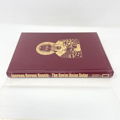 1977 â€œJOURNEY ACROSS RUSSIA: THE SOVIET UNION TODAYâ€ - NATIONAL GEOGRAPHIC SOCIETY - HARDBACK BOOK