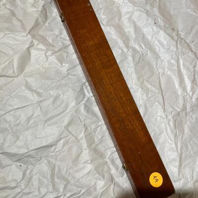 Vintage 1930s Ruler and case
