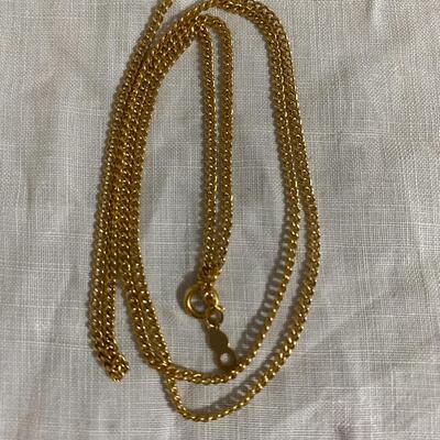 14 Karat Gold 22 Inch Chain Necklace