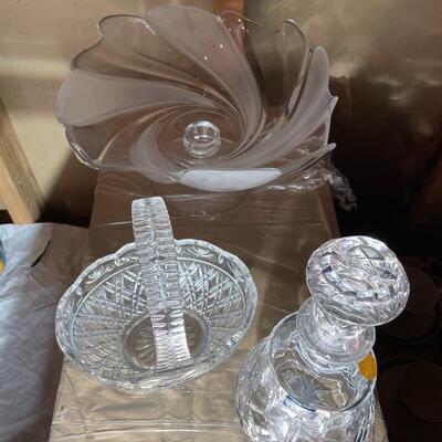 Crystal decor - 3 pieces