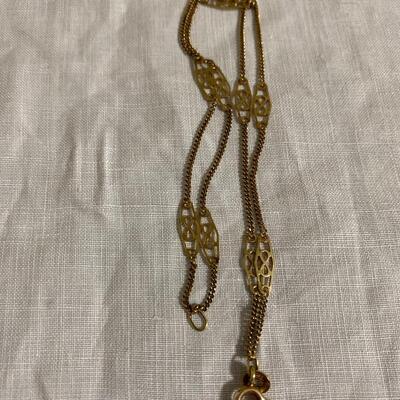 14 Karat Gold Double Strand Chain Bracelet