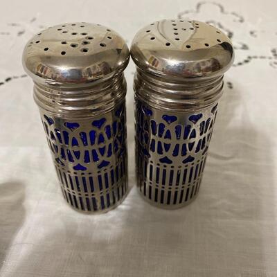 Sterling Silver Salt and Pepper Shakers and Salt Cellars