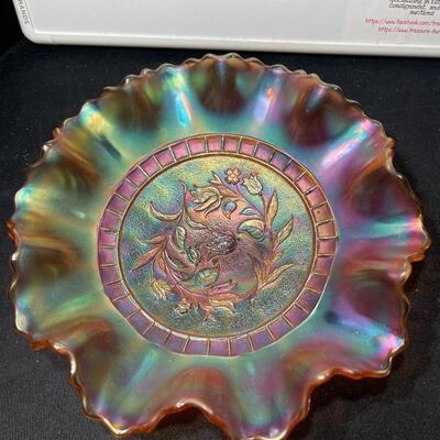 Carnival Glass Bowl