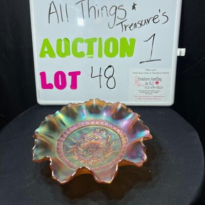 Carnival Glass Bowl