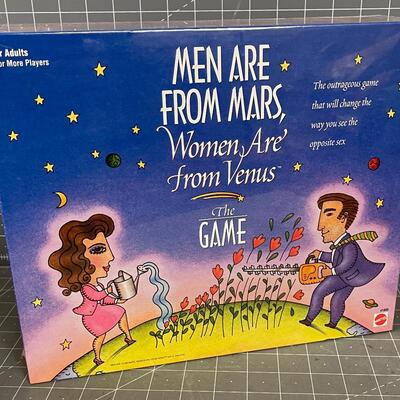 Game Men are from Mars and Women from Venus 