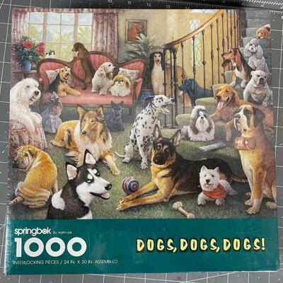 Dogs, Dogs, Dogs 1000 Piece Puzzle 