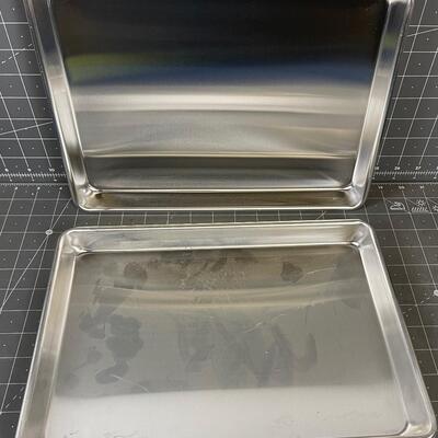 (2) 9 x 13 Cookie Sheets 
