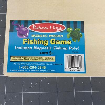 New Ocean Animals Puzzle Magnetic Fishing Game 