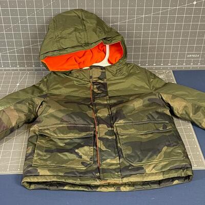 Boys 4T Camo Coat 