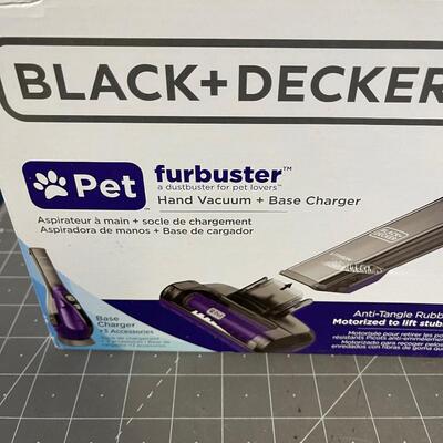 Black & Decker Fur Buster Vacuum 
