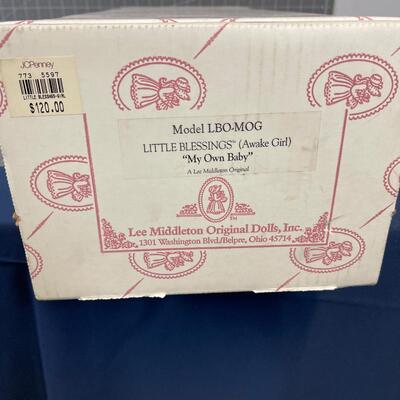 Porcelain Doll Little Blessings "My Own Baby : A Lee Middleton Original 