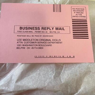 Porcelain Doll Little Blessings "My Own Baby : A Lee Middleton Original 