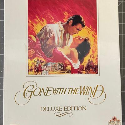 Gone With The Wind Deluxe Edition VHS 