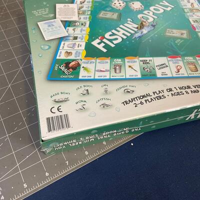 Fishing Opoly Game NEW 