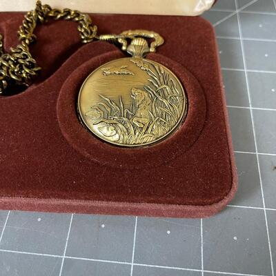 PENCRON Pocket Watch and Pocket Knife Set NEW