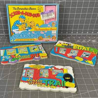 Children's Books Train Boat Bus Bernstein's 