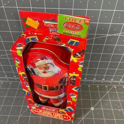 Coca-Cola Collectors Playing Cards in a collector Tin New 
