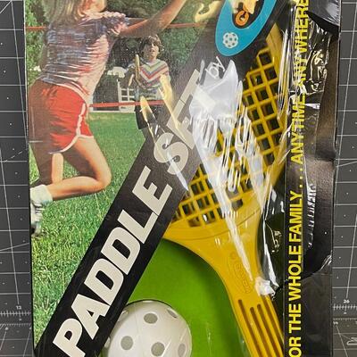 Paddle Set Vintage Outdoor Toy 