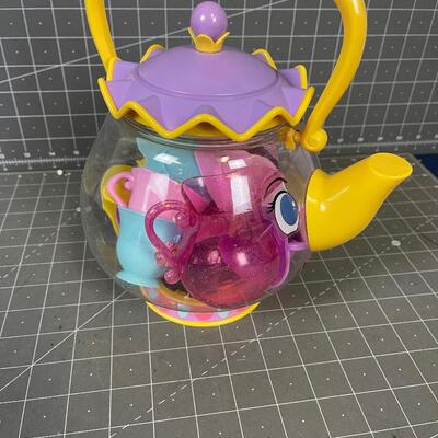 Children's Dish set with Beauty & Beast Inspired 