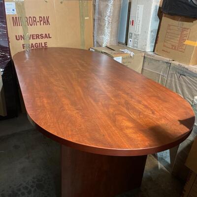 Executive oval table