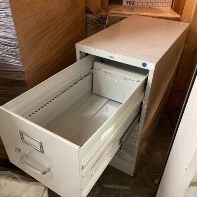 HON 2-drawer file cabinet
