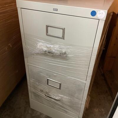 HON 2-drawer file cabinet