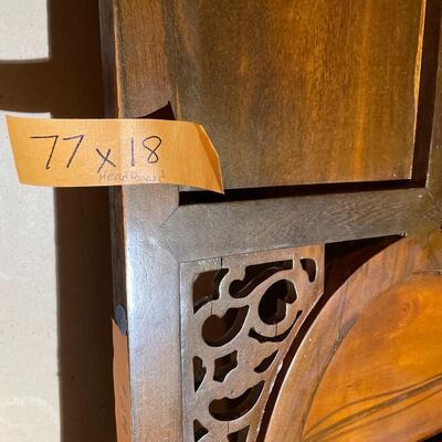 Asian carved day bed