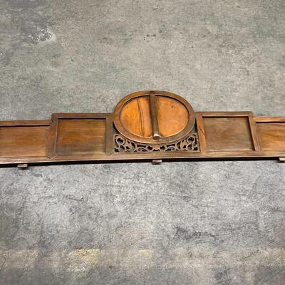 Asian carved day bed