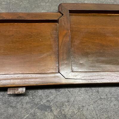 Asian carved day bed