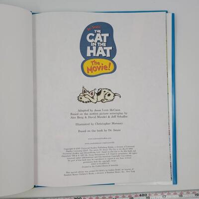 CAT IN THE HAT "OFFICIAL MOVIE" HARDBACK #2
