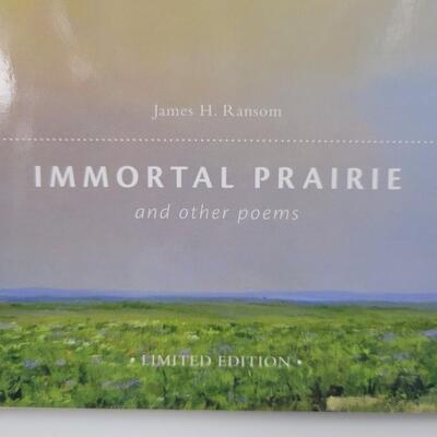 IMMORTAL PRAIRIE & OTHER POEMS BY JAMES H. RANSOM