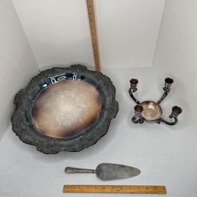 Silver plated items