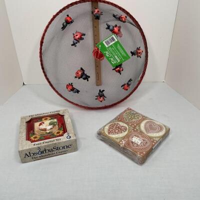 Food Screen protector, napkins, coasters