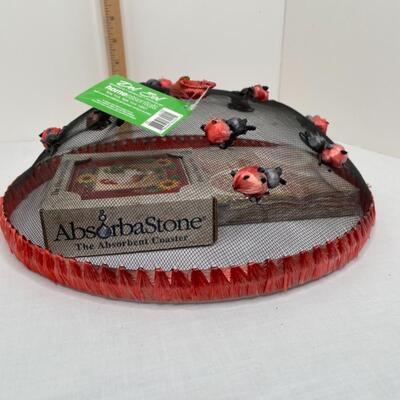 Food Screen protector, napkins, coasters