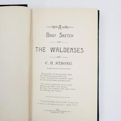 1893 LUX IN TENEBRIS - PUBLISHED IN LAWRENCE KS