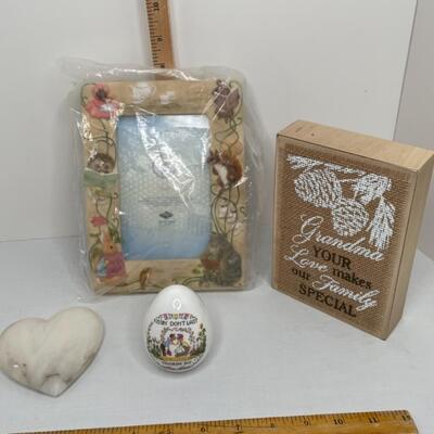Heart, egg, picture, frame