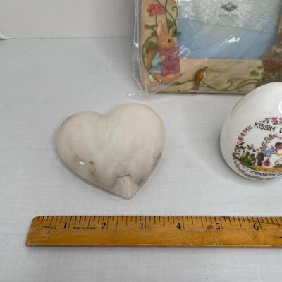 Heart, egg, picture, frame