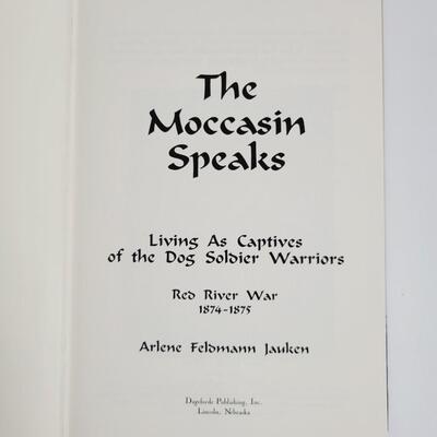 MOCCASIN SPEAKS BY ARLENE FELDMANN JAUKEN # COPY 2