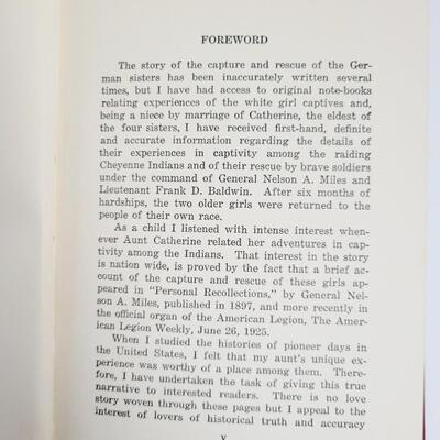 1927 GIRL CAPTIVES OF THE CHEYENNES - GRACE E. MEREDITH