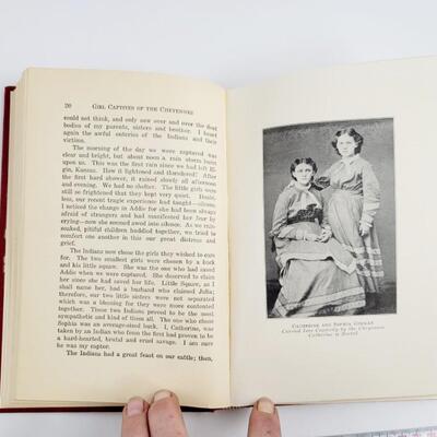 1927 GIRL CAPTIVES OF THE CHEYENNES - GRACE E. MEREDITH