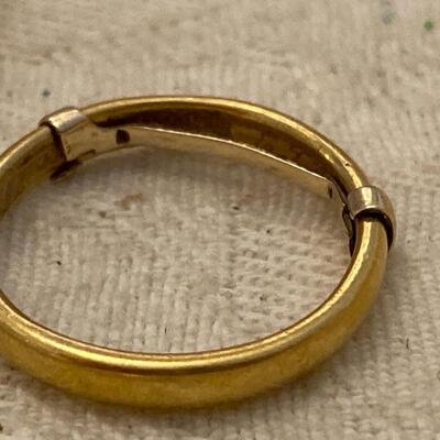 Three Yellow Gold Rings/Bands