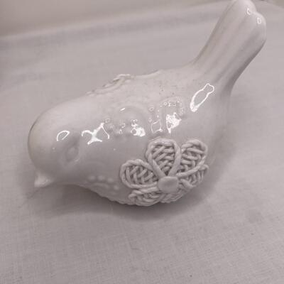 Angel, bird, candle holder