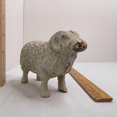 Antique Cast Iron Ram made in 2 parts