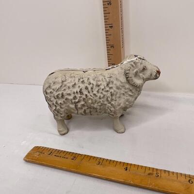 Antique Cast Iron Ram made in 2 parts