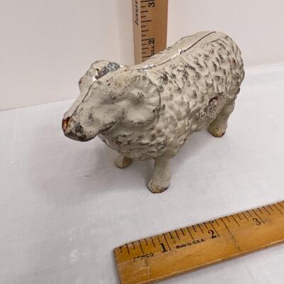 Antique Cast Iron Ram made in 2 parts