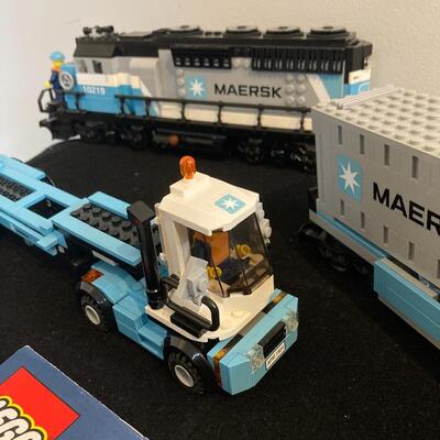 LEGO Toys Retired Lego Maersk Train Set (10219) with Instructions