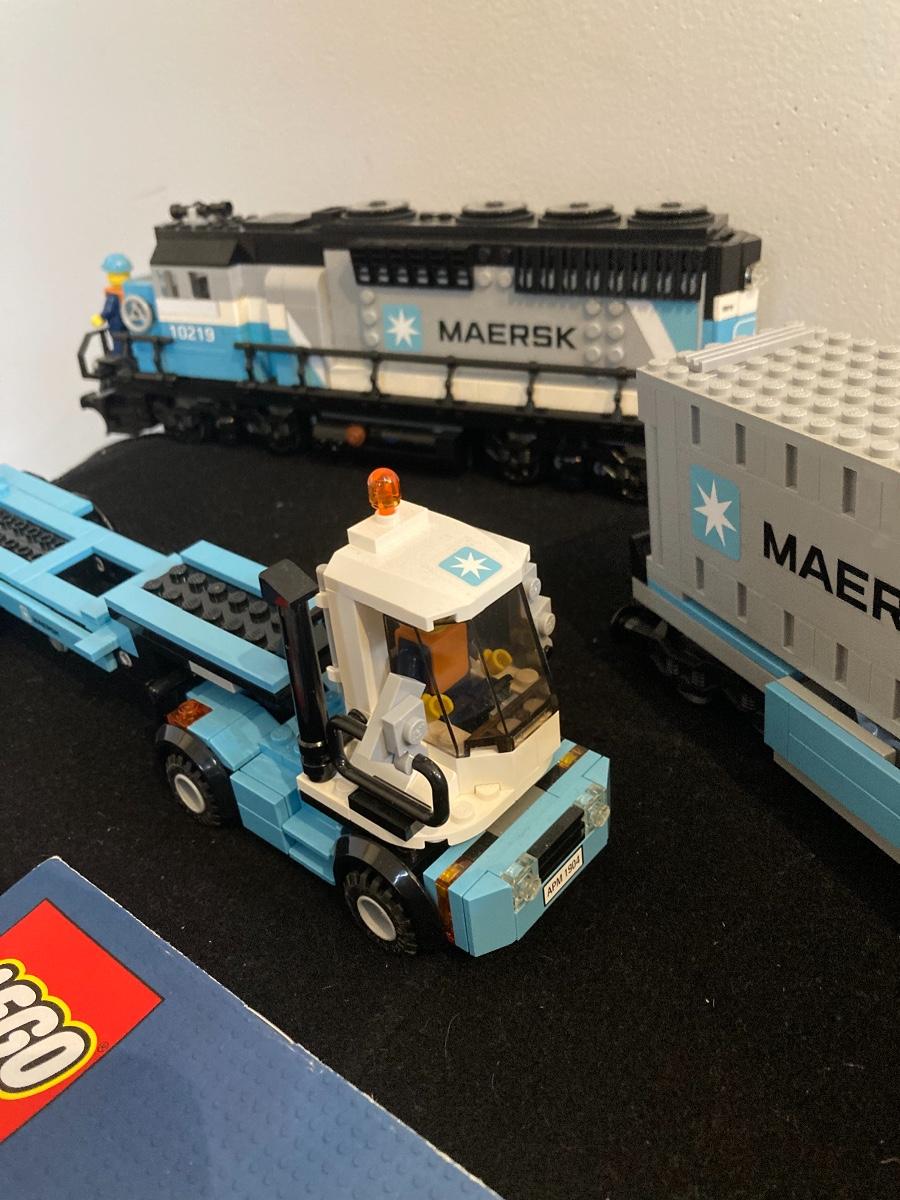 Lego maersk train instructions sale