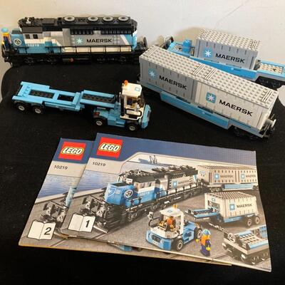 LEGO Toys Retired Lego Maersk Train Set (10219) with Instructions